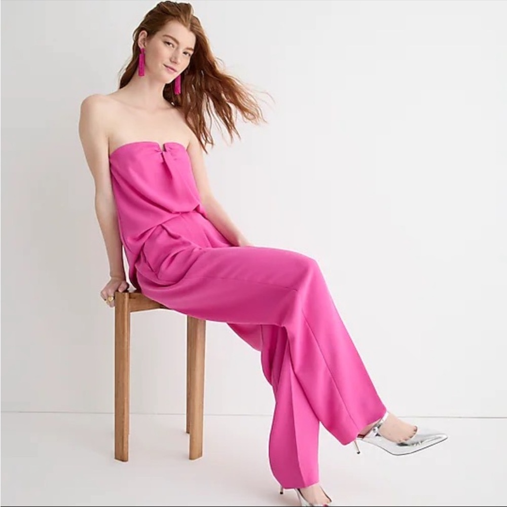 LAST CHANCE: Jcrew pink crepe matching set